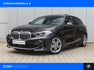 BMW 1 Serie 118i High Executive M Sport Automaat / Panoramadak / Achteruitrijcamera / Comfort Access / Adaptieve LED / Stoelverwarming / M Sportonderstel / Live Cockpit Professional