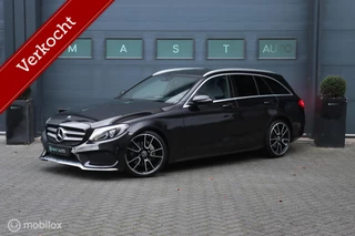 Mercedes C-klasse Estate 180 AMG|Leder|LED|PDC|Camera|Sfeerverlichting|