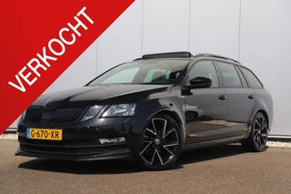 Skoda Octavia Combi 1.6 TDI SportLine DSG Automaat Trekhaak RS Sportstoelen Panoramadak 18 inch Navigatie Carplay Android Stoelverwarming