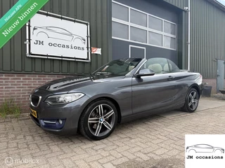 BMW 2-serie Cabrio 230i High Executive|Leder|Camera|Cruise|