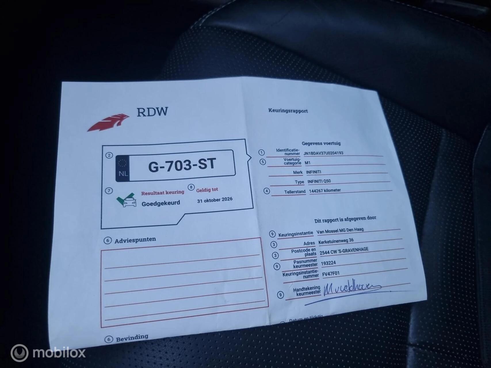 Hoofdafbeelding Infiniti Q