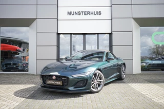 Hoofdafbeelding Jaguar F-Type Jaguar F-Type P300 RWD R-Dynamic | Facelift | British Racing Green | Meridian Audio |