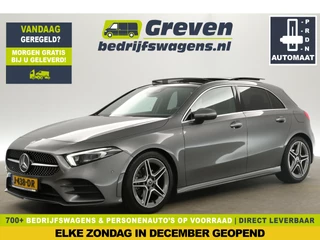 Mercedes-Benz A-Klasse 180 AMG Automaat Pano Sfeerverl. Camera Clima Virtual LED Cruise Navi Memory-Seats PDC 18''LMV