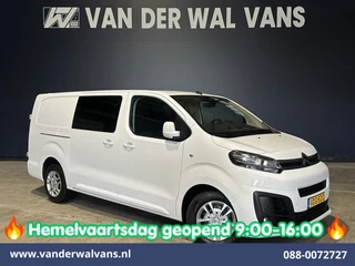 Citroën Jumpy 2.0 BlueHDI 150pk L3H1 Dubbele cabine Euro6 Airco | 6-Zits | Camera | Navigatie Apple Carplay, Android Auto, Cruisecontrol, Parkeersensoren