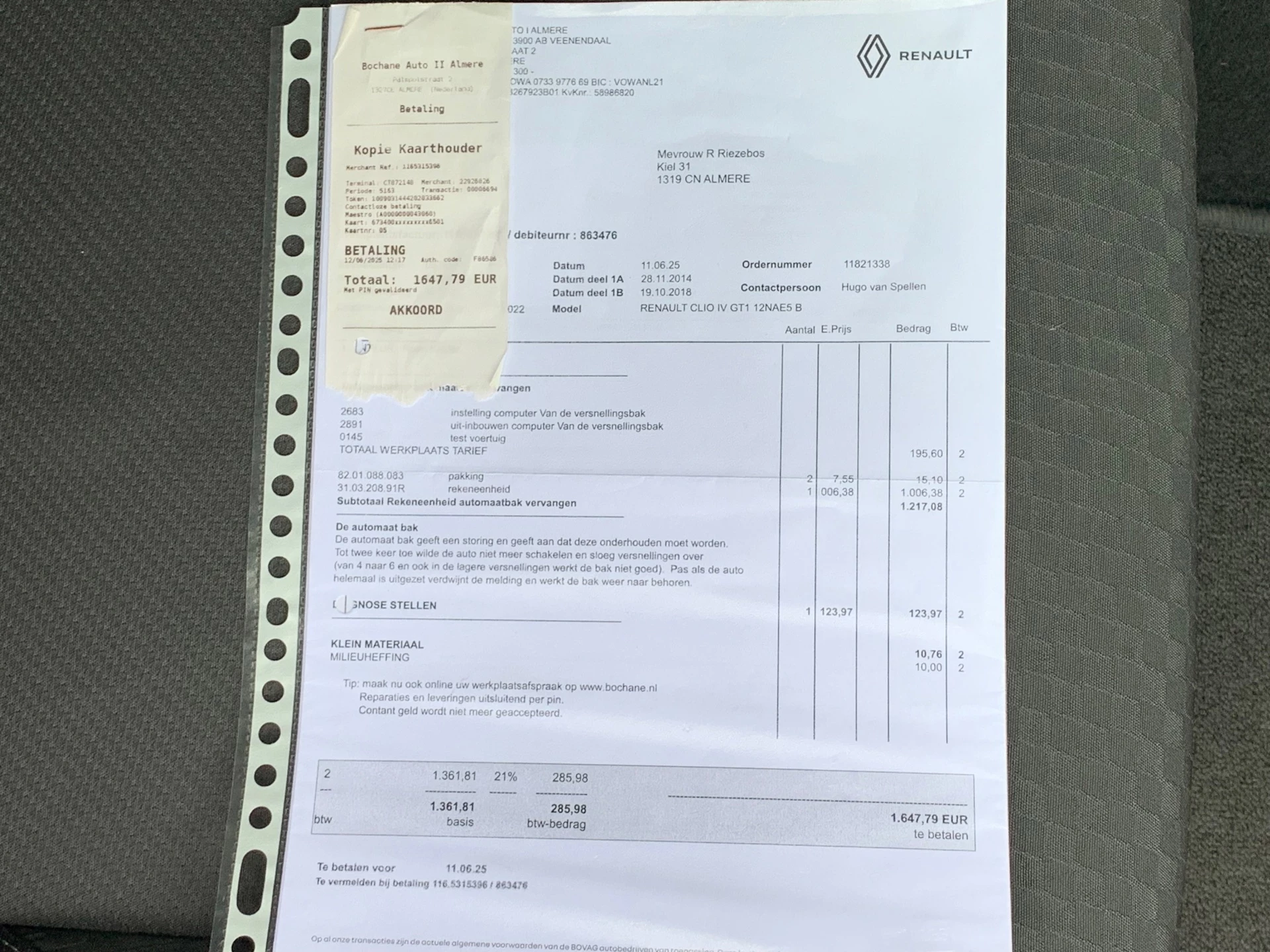 Hoofdafbeelding Renault Clio