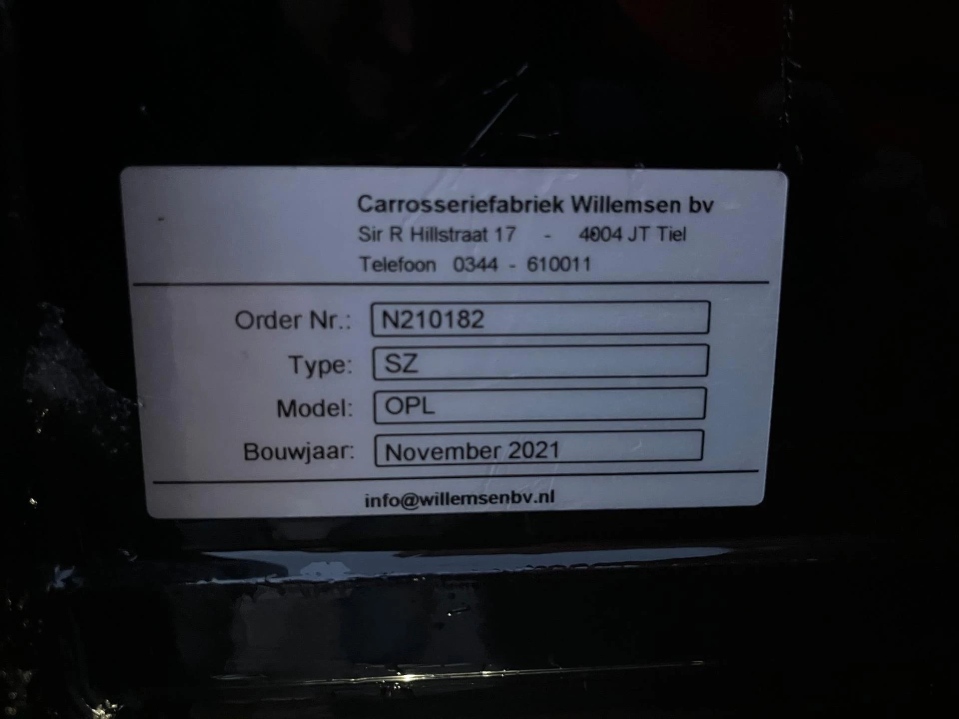 Hoofdafbeelding Kuiper BE oplegger 9T