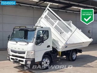 Hoofdafbeelding FUSO Canter Fuso Canter 7C18 3.0L Meiller 3 zijdige Kipper 7Tonner Airco Tipper Benne Kieper Airco Trekhaak