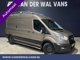 Ford Transit 2.0 TDCI 130pk Automaat L3H2 Euro6 Airco | Imperiaal | Trekhaak | Apple Carplay | Camera Navigatie | Parkeersensoren, Trap, verwarmde voorruit, bijrijdersbank