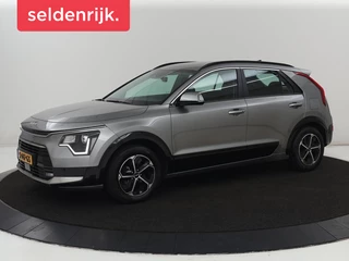 Hoofdafbeelding Kia Niro Kia Niro 1.6 GDi Hybrid DynamicLine | Trekhaak |  Adaptive cruise | Camera | Carplay | Half leder | Navigatie | Sfeerverlichting | File Assistent | Parkeerhulp | Keyless | Climate control
