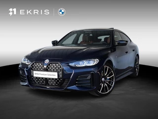 BMW 4 Serie Gran Coupé | M440i | High Executive | M Sportpakket | Glazen schuif-/kanteldak | 20 inch | Driving Assistent Professional | Trekhaak | Harman Kardon | Head Up Display | Lentevoordeel