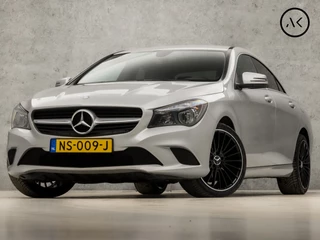 Mercedes-Benz CLA 180 Sport (NAVIGATIE, WITTE STIKSELS, CLIMATE, GETINT GLAS, LEDER, BLUETOOTH, SPORTSTOELEN, NIEUWE APK, START/STOP, NIEUWSTAAT)