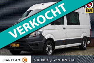 Volkswagen Crafter 35 2.0 TDI L3H3(L2H2) DC-7P 4Motion, 140PK, TREKHAAK, LEDER, NAVI, CRUISE, PARKEERSENSOREN, APPLE CARPLAY, 4X4, 4WD, AWD