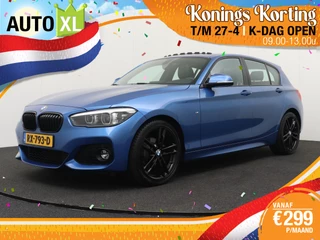 BMW 1 Serie 118i 136 PK Aut. M-Sport Schuif-/kanteldak Leder Stoelverw. Navi