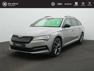 Skoda Superb Combi 1.4 TSI iV Sportline Business | Trekhaak | Geheugenstoelen | Navigatie Columbus | Matrix LED | Achteruitrijcamera | Stuur-/stoelverwarming