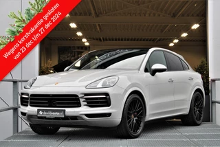 Porsche Cayenne Coupé 3.0 E-Hybrid Platinum Edition Sportdesign Krijt 462pk Pano Luchtvering ACC Bose Sportuitlaat 360-camera SportChrono