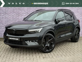Hoofdafbeelding Volvo EX40 Volvo EX40 Single Motor Extended Range Ultra Black Ed. 82 kWh 17% Bijtelling | Trekhaak | Panorama-schuifdak | Pixel-LED | Nubuck | 360° Camera | VOL