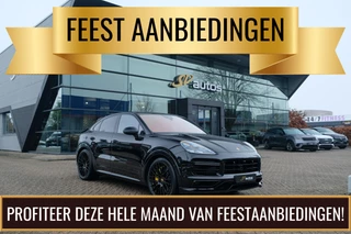 Porsche Cayenne Coupé 4.0 V8 Turbo S 680pk E-Hybrid Panoramadak Keramisch *BTW* Massage Trekhaak Stoelkoeling Luchtvering
