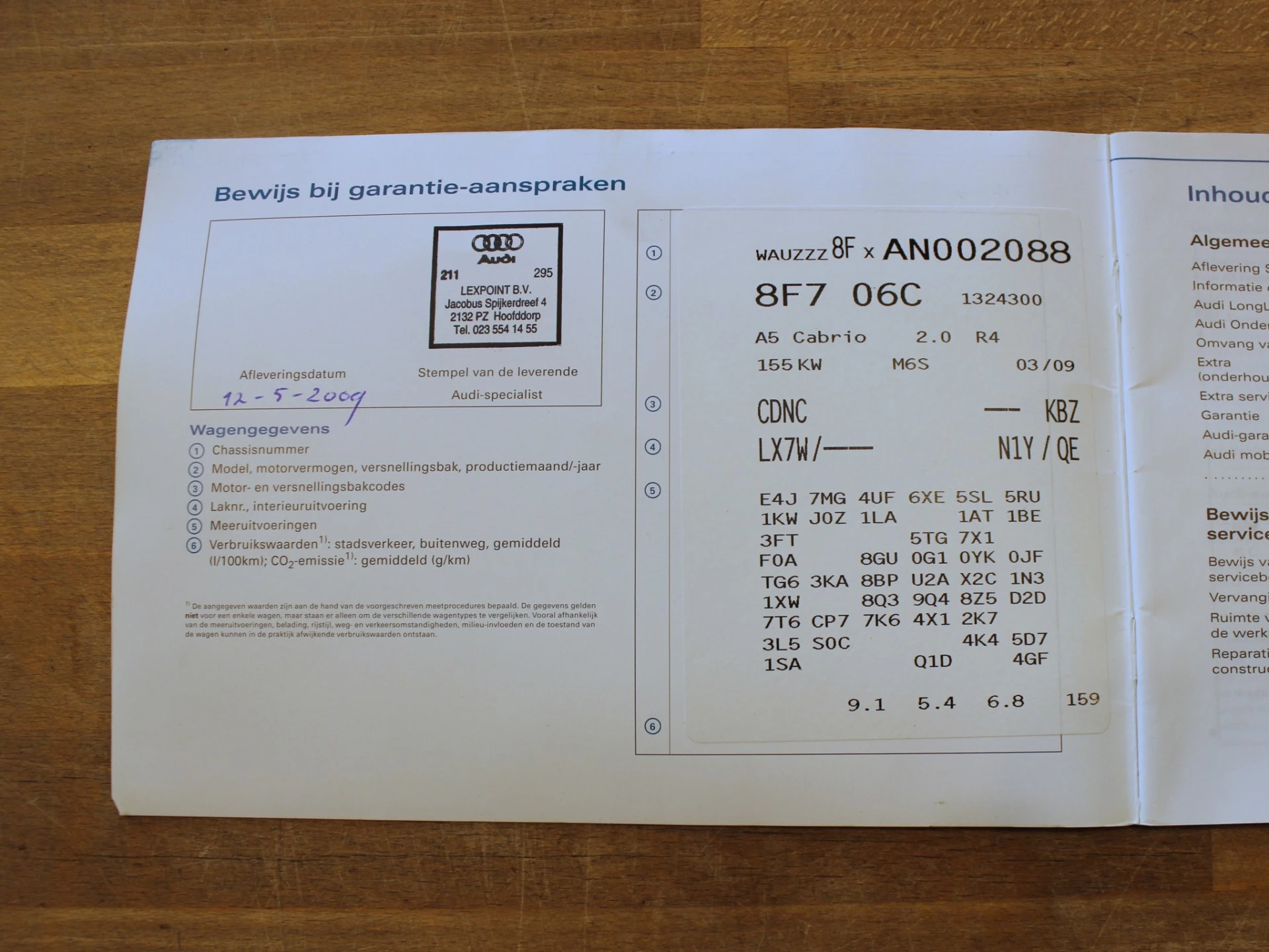 Hoofdafbeelding Audi A5