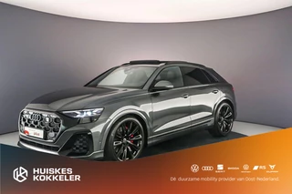 Audi Q8 55 TFSI e Pro Line S | Pano | B&O | S-Stoelen | 4-Wiel besturing | Trekhaak | Head Up | Laser | Tour/City Pack | 23 inch |