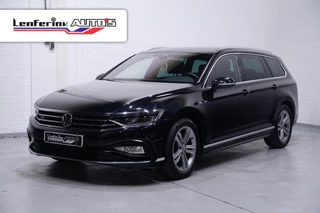 Volkswagen Passat Variant 1.5 TSI R-Line Business + Apple-carplay DAB ACC NAP stoelverwarming digi-cockpit navigatie sportinterieur trekhaak private-glas electrische achterklep camera
