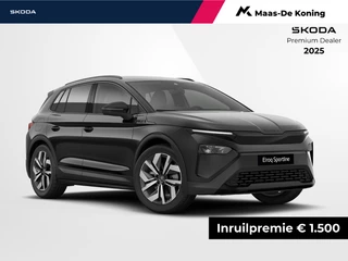 Škoda Elroq Sportline Elektromotor 150 kW / 204 PK SUV Elektri | Metallic Lak | Clever Pakket | Trekhaak wegklapbaar | 1500,- inruilvoordeel!
