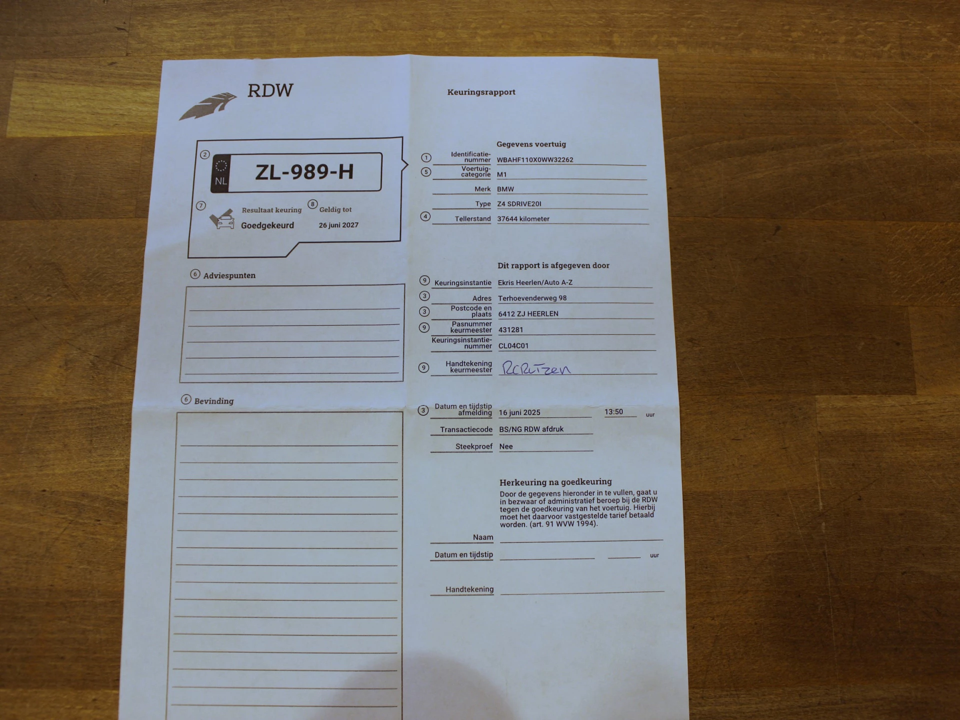 Hoofdafbeelding BMW Z4