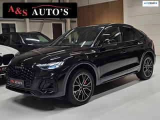 Audi Q5 Sportback 50 TFSI e 3x S line Panoramadak B&O HUD Matrix Camera Sfeer Elektr stoelen Elektr kofferbak Blindspot