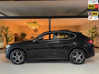 Alfa Romeo Stelvio 2.0 T AWD Super Garantie 280 PK Memory Leder StuurVW StoelVW Elek Achterklep Camera Cruise Navi Clima Rijklaar