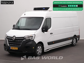 Renault Master 135PK Koelwagen L3H2 Carrier Xarios 350 LED Airco Cruise Parkeersensoren Euro6 Koel Koeler Kühl Kühler Kühlwagen Kühlkasten Airco Cruise control