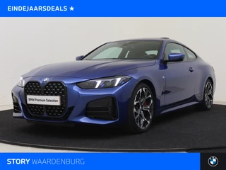 BMW 4 Serie Coupé 420i High Executive M Sport / Schuif-Kanteldak / Adaptieve LED / Stoelverwarming / M Sportonderstel / BMW Live Cockpit Professional