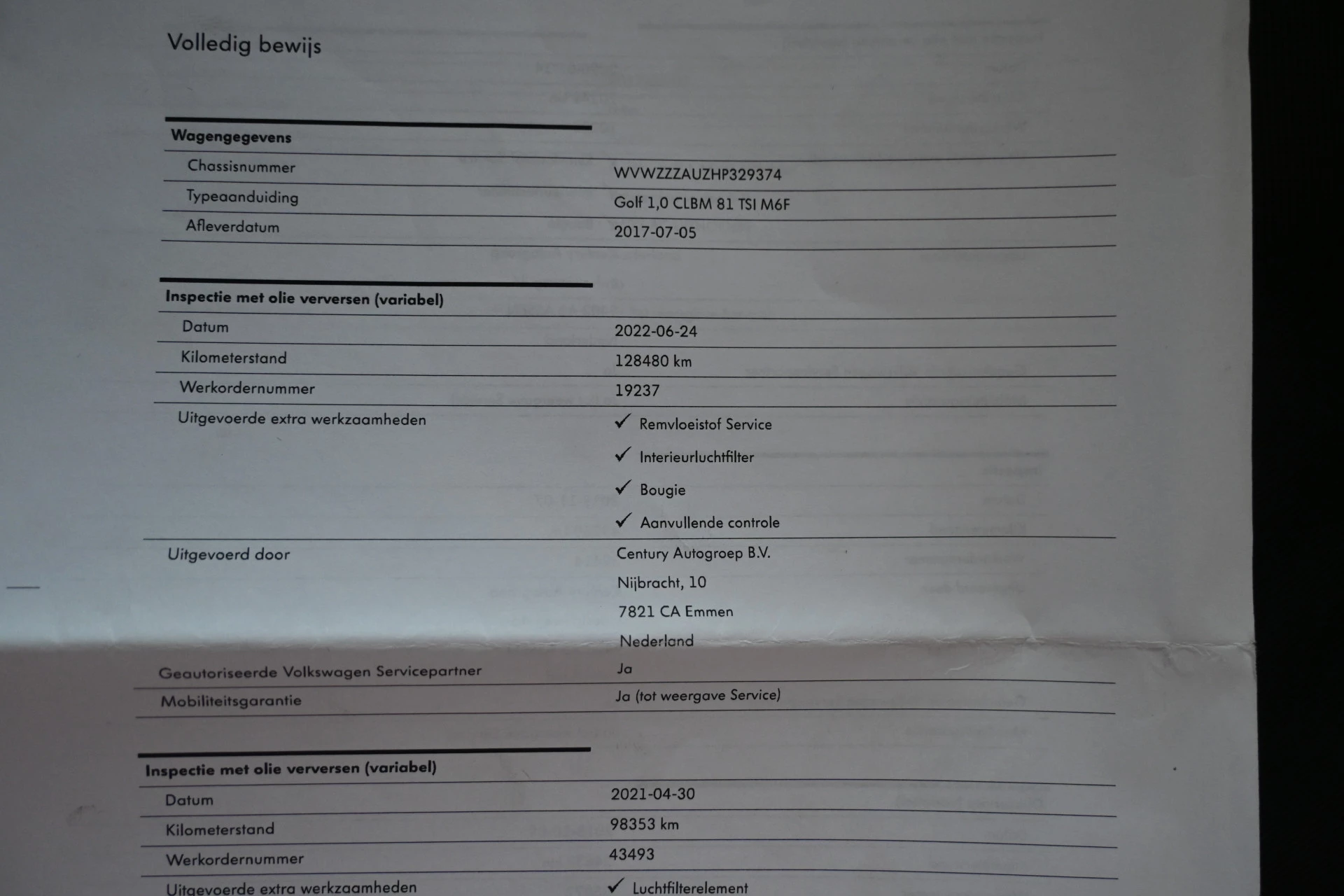 Hoofdafbeelding Volkswagen Golf