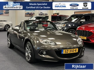 Hoofdafbeelding Mazda MX-5 Mazda MX-5 NC Roadster Coupe 1.8i Silver Edition Airco Leder Cruise Apple CarPlay Camera