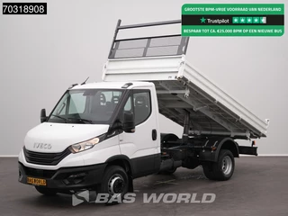 Iveco Daily 72C21 3.0L Automaat Open Laadbak Dubbellucht 210PK 3,5t Trekhaak Airco Cruise Tacho 7tons Euro6 Pritsche Pickup Open Box Airco Trekhaak Cruise control