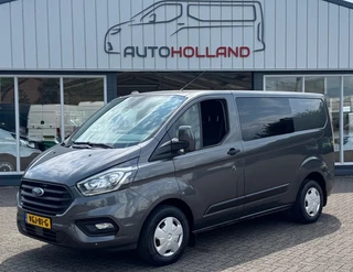 Ford Transit Custom 2.0 TDCI 96KW 131PK DC DUBBELE CABINE EURO 6 AIRCO/ NAVIGATIE/ CRUISE CONTROL/ CAMERA/ 100% DEALERONDERHOUDEN