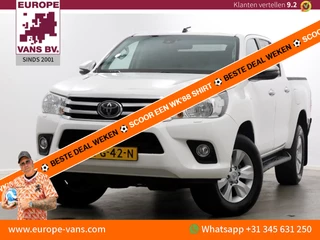 Toyota Hilux 2.4 D-4D-F 150pk E6 4WD 4x4 Double Cab Automaat 03-2020