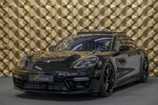 Porsche Panamera 4.0 V8 Turbo S 680pk E-Hybrid Panoramadak Akrapovic Burmester 3d Night vision *BTW* Sportstoelen 18-weg Carbon Stoelkoeling V+A