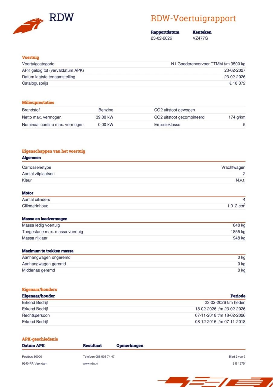 Hoofdafbeelding DFSK K-serie