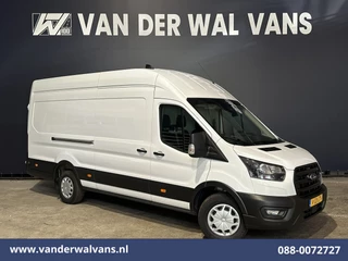 Ford Transit 2.0 TDCI 131pk L4H3 Jumbo Euro6 Airco | Camera | Cruisecontrol | Verwarmde voorruit Parkeersensoren, Bijrijdersbank