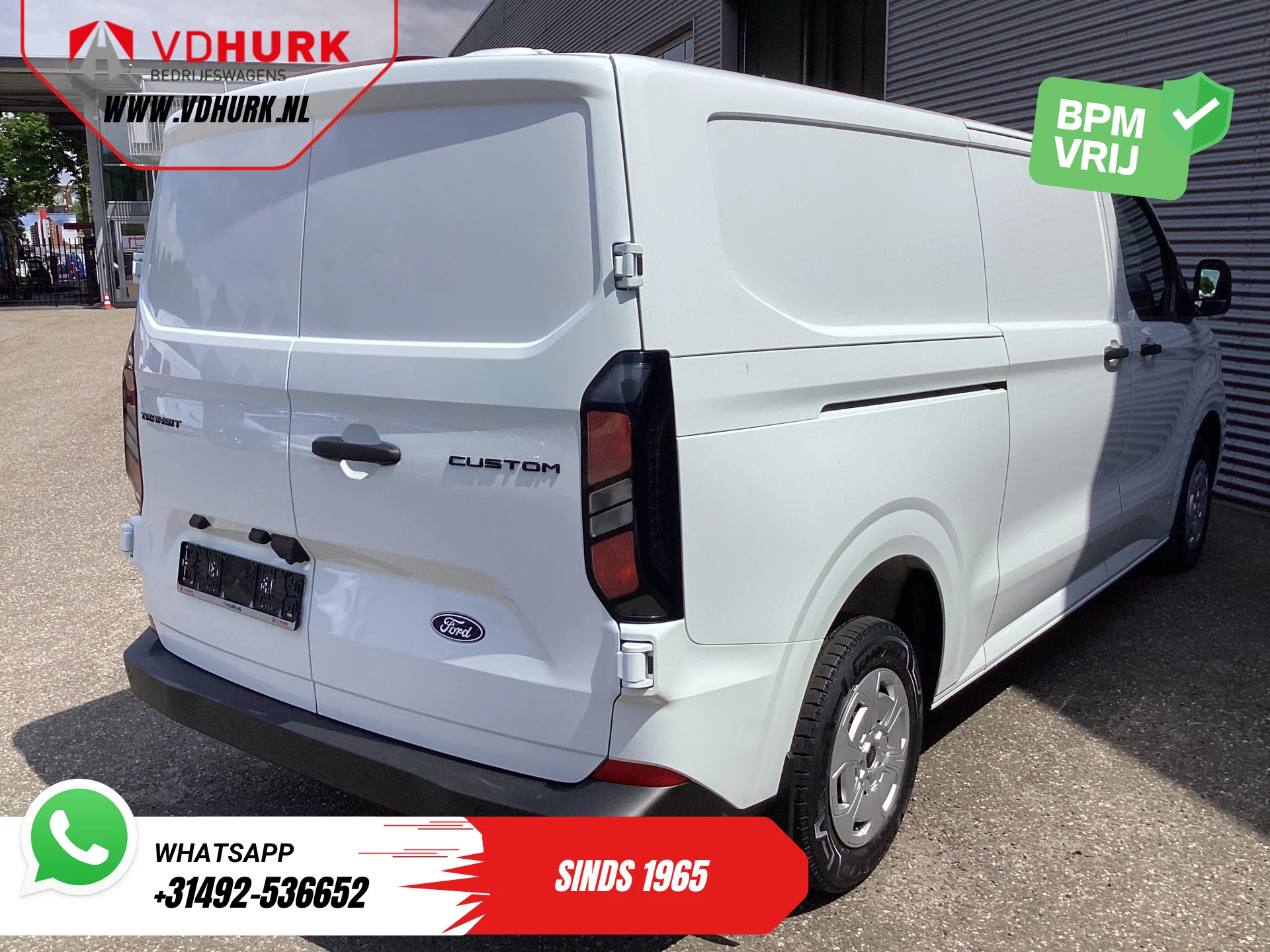 Hoofdafbeelding Ford Transit Custom