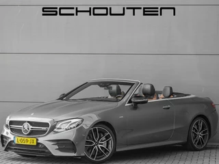 Mercedes-Benz E-Klasse Cabrio AMG 53 4M Premium Plus Luchtvering Aircap Nappa Leder Burmester Stoelventilatie HUD