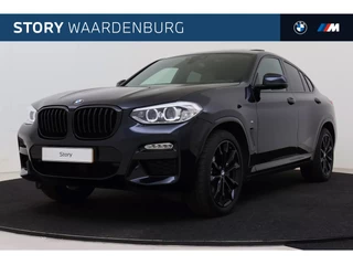 Hoofdafbeelding BMW X4 BMW X4 xDrive30i High Executive M Sport Automaat / Panoramadak / Sportstoelen / Achteruitrijcamera / M Sportonderstel / LED / Stuurverwarming / Head-Up / Harman Kardon / Stoelverwarming