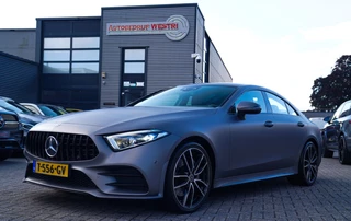 Hoofdafbeelding Mercedes-Benz CLS Mercedes-Benz CLS-klasse 450 4MATIC Premium Plus | Burmester | MultiBeam LED | Memory | Camera | Lane Assist | Sfeerverlichting |