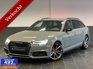 Hoofdafbeelding Audi A4 Audi A4 Avant 2.0 TFSI MHEV Quattro S line Black Ed. | Camera | Dodehoek | Elektr. Kofferklep | B&O | ACC |