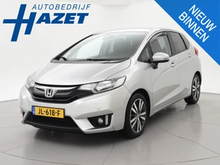 Hoofdafbeelding Honda Jazz Honda Jazz 1.3 i-VTEC AUT. ELEGANCE + AFN. TREKHAAK | CAMERA | NAVIGATIE | PARKEERSENSOREN | CLIMATE | CRUISE CONTROL