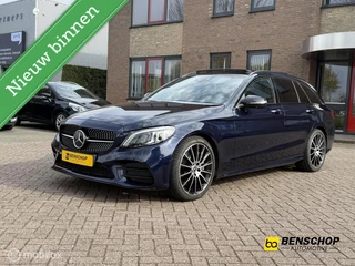 Mercedes C-klasse Estate 300 AMG Panodak Navi Leer Burmeister Carplay ACC Memory Matrix LED