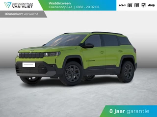Hoofdafbeelding Jeep Compass Jeep Compass 1.2 e-Hybrid First Edition | Adapt. Cruise | Camera | Carplay | 18" | Elektr. A-Klep | Navi | Winter Pack