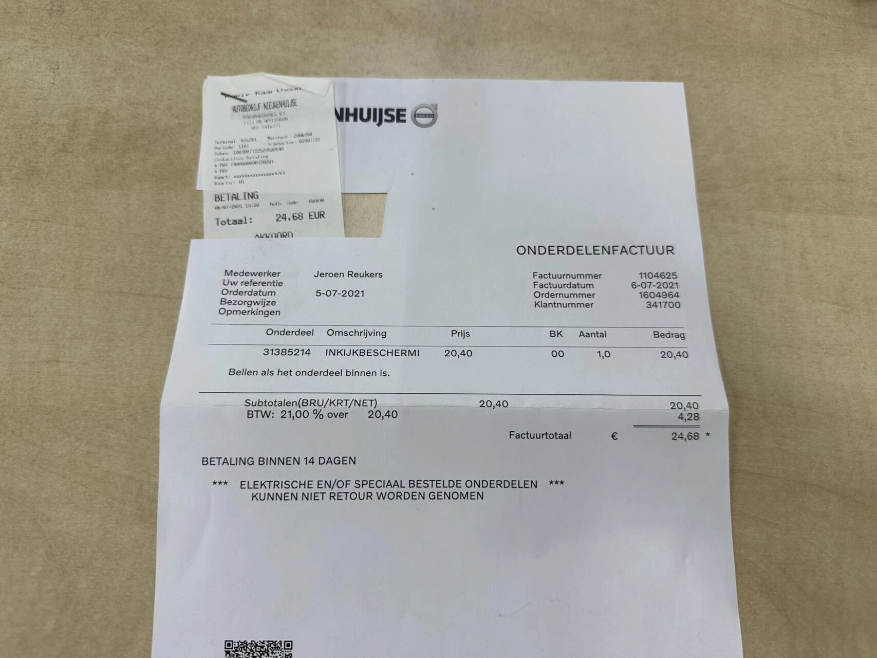 Hoofdafbeelding Volvo V60