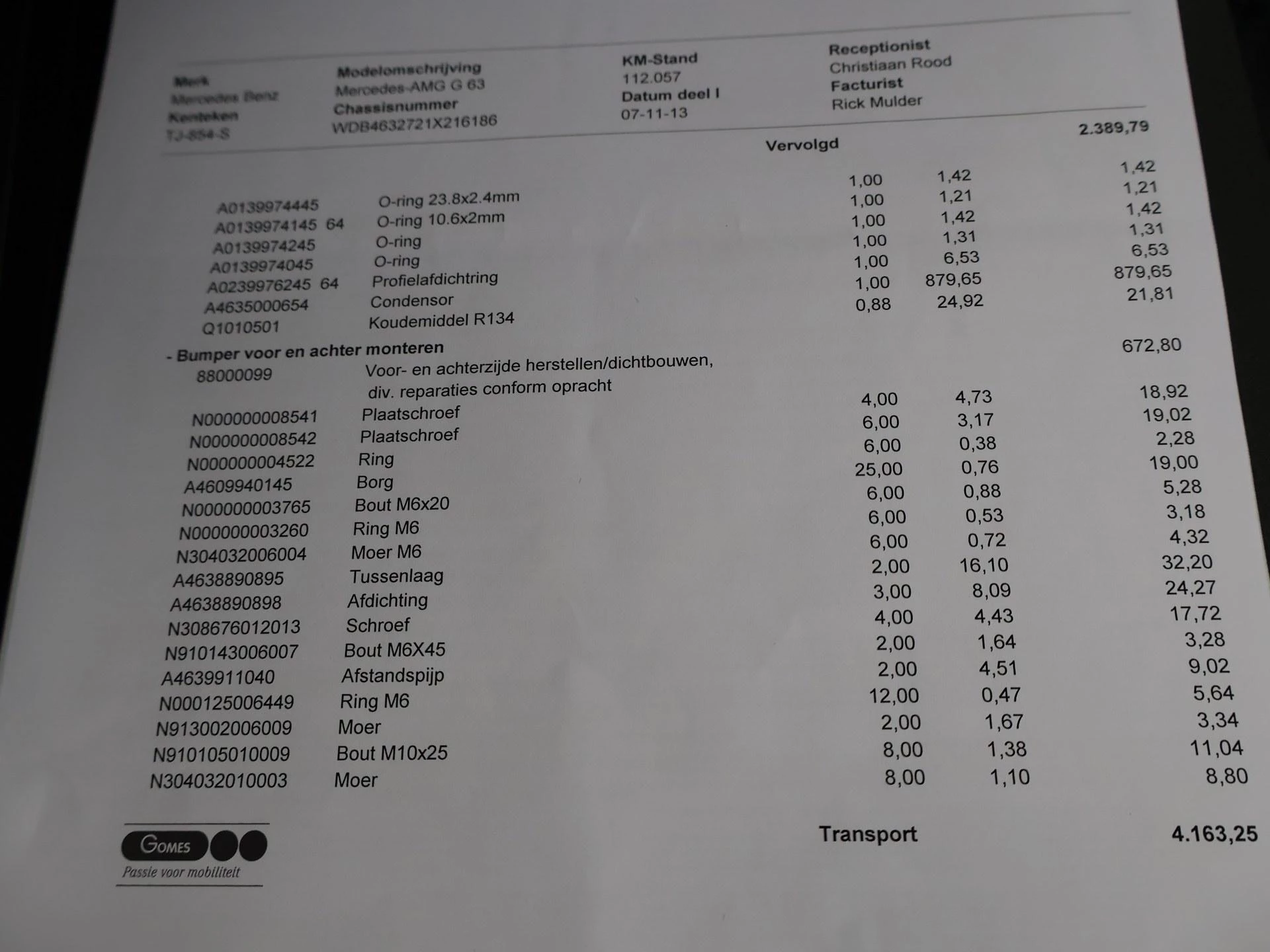 Hoofdafbeelding Mercedes-Benz G-Klasse