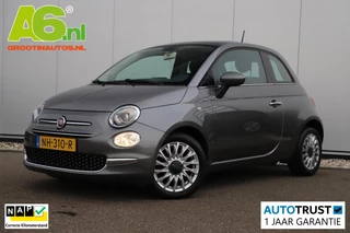 Fiat 500 0.9 TwinAir Turbo Lounge 80PK Panoramadak 15 inch LMV Radio Bluetooth Airco Cruise Control Parkeersensor