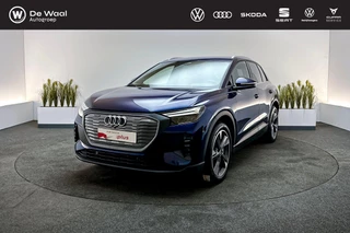 Hoofdafbeelding Audi Q4 e-tron Audi Q4 e-tron 45 Edition 286pk 82 kWh | SoH 99% | Parkeersensoren V+A, 20" LM Velgen, Sportstoelen |